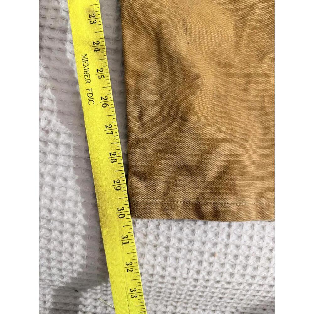 Carhartt Classic Brown Double Knee Work Overalls - 28x32 - Picture 7 of 8